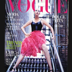 Vogue Italia 1990 - Etsy