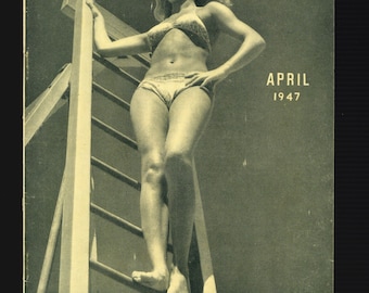 Health and Efficiency April 1947 Sunbathing and Health Magazine Small Format