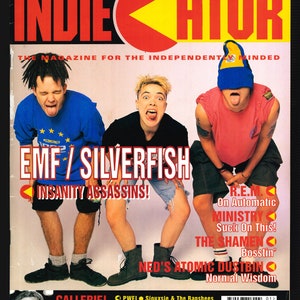 Indie Cator Issue 1 & 2 Oct and Nov 1992 UK Independent Music Magazine Curve