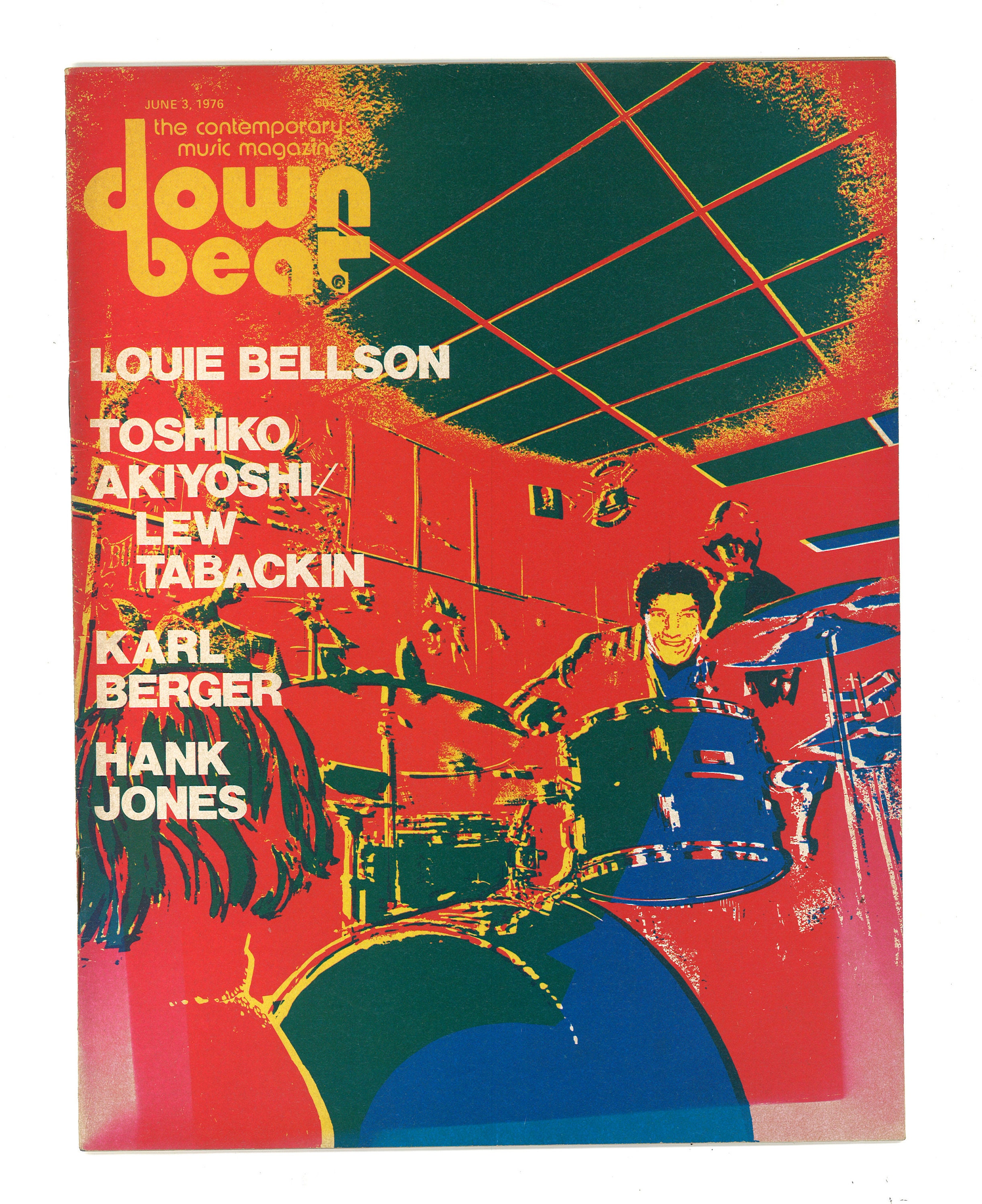 90sDizzy Gillespie down beat magazineロンt