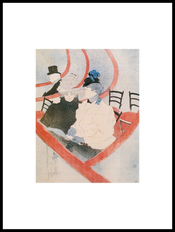 Vintage 1955 Toulouse-Lautrec Vintage 1955 Toulouse-Lautrec