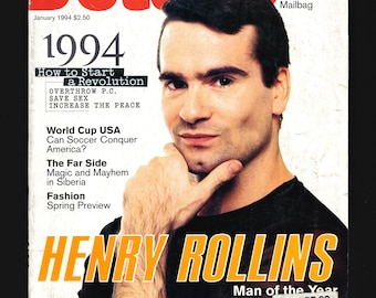 Details Magazine 1994 Back Issues  Henry Rollins Bono & Edge Morrissey Patricia Arquette Bjork Stone Temple Pilots Heather Locklear Stallone