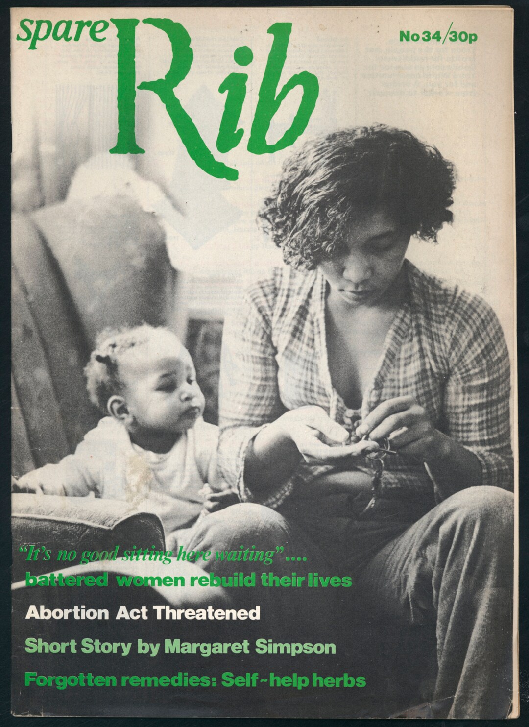 Spare Rib 34 April 1974 Women's Liberation 50th - Etsy