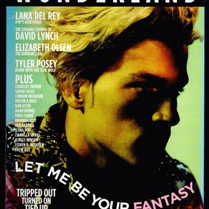 Wonderland Magazine Nov/Dec 2011 Lana Del Rey, David Lynch, Elizabeth Olsen, Tyler Posey