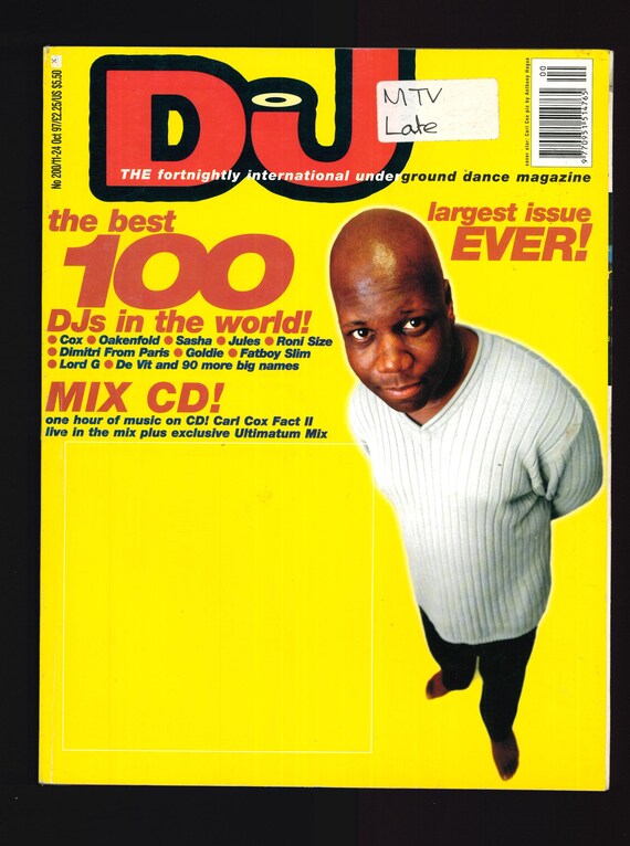 MUSIC MAGAZINE 1997年 1998年セット DJ Magazine 1997 Original Vintage Dance Music S-men - Etsy UK