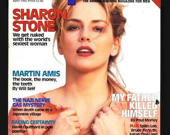 Esquin Magazine April 1995 Cover: Sharon Stone