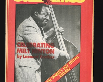 Jazz Times mei 1985 Muziektijdschrift. Milt Hinton