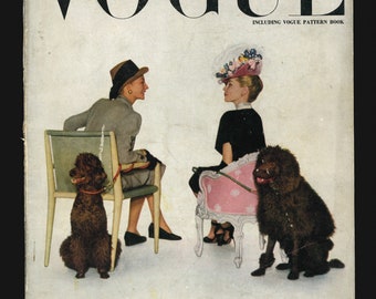 Vogue UK Sep 1945  Original Vintage Fashion Magazine