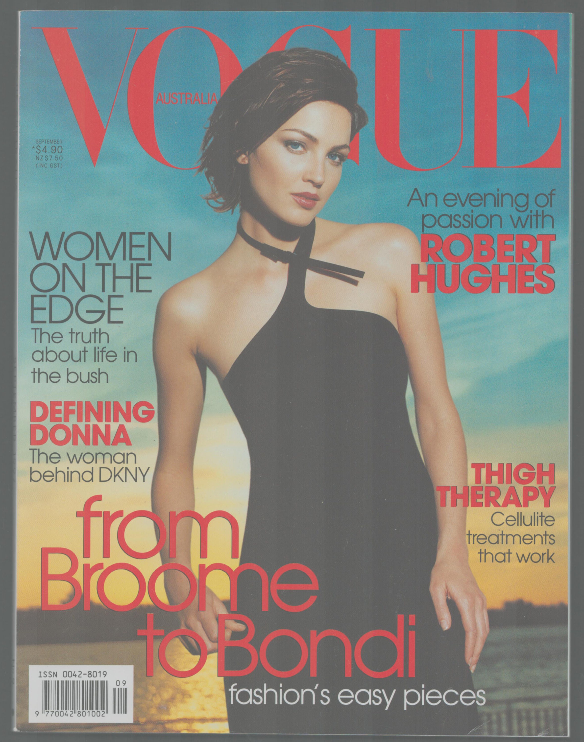 Vogue Australia No 9 Sept 1996 Original Fashion Magazine Vogue Australia No 9 Sept 1996 Original Fashion Magazine