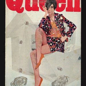 Queen Magazine, 20 de julho de 1966 Original Vintage Fashion Magazine