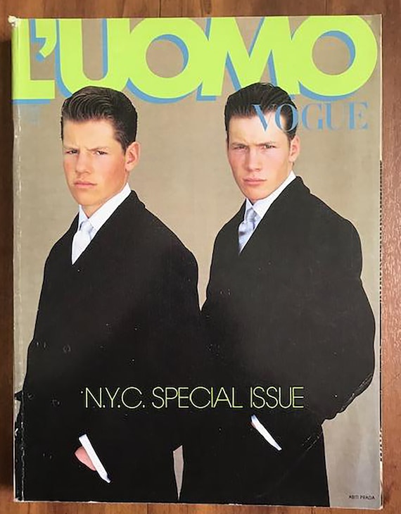 L'UOMO Vogue No 263 Sept 1995 Italian Mens Original Fashion