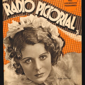 Radio Pictorial No 64 April 5 1935 Original Magazine
