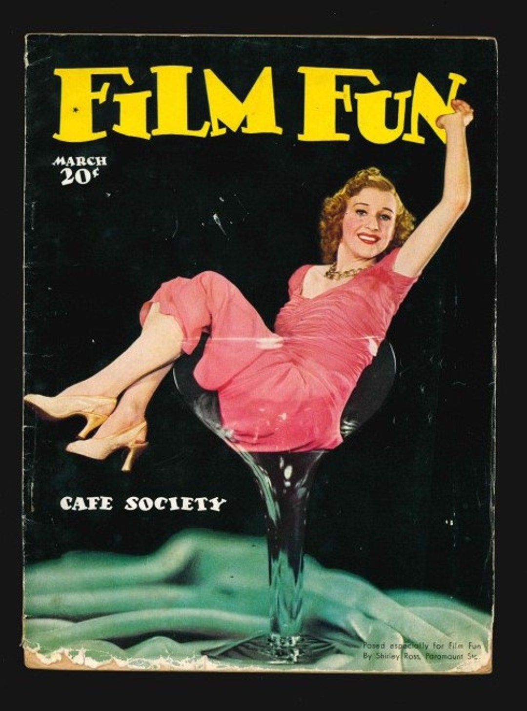 Film Fun Magazine No 599 March 1939 Original Vintage Rare Retro - Etsy