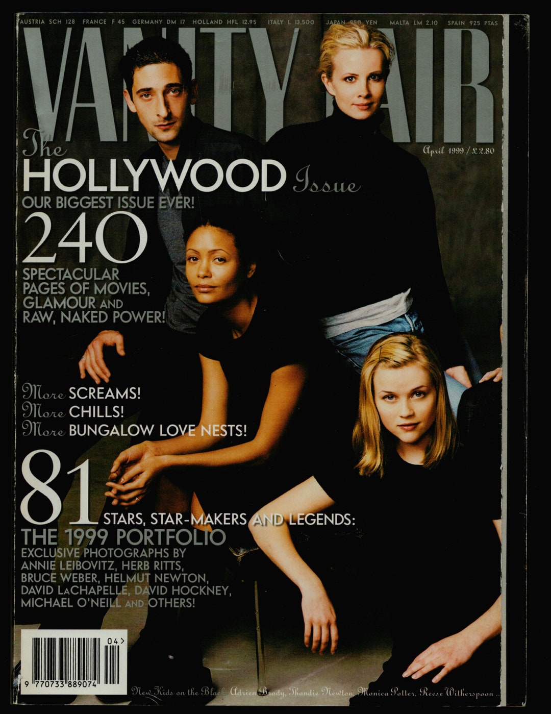 女性情報誌 VANITY FAIR Italia 20th Anniversary 女性情報誌