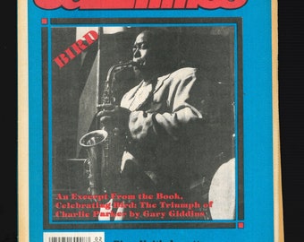 Jazz Times februari 1987 Muziektijdschrift. Charlie Parker