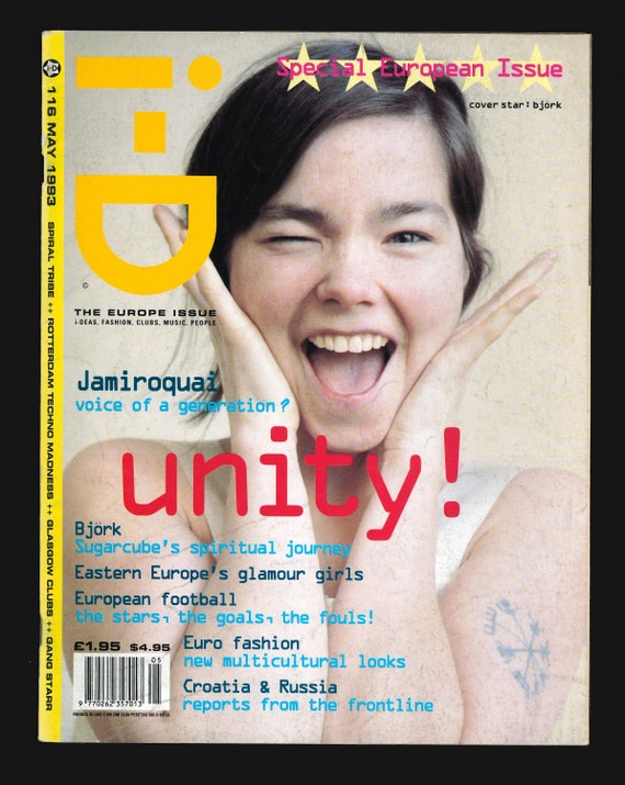 bjork 表紙‼️ i-D MAGAZINE i-D Magazine No.132 1994 Sep - Bjork – MAGAZINISM