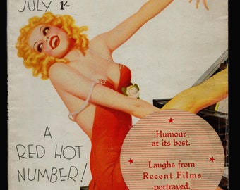 Film Fun Magazine vol 64 no 555 July 1935 A Red Hot Number !