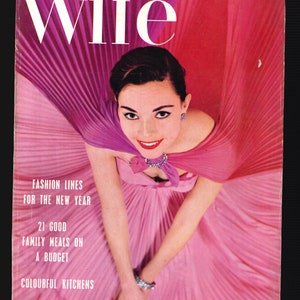Housewife Back Issues 1958 Vintage Women Magazine