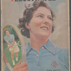 Illustrierte Nr 11 Vol 13. Mai 1939 Original Vintage Wöchentlich Seltenes Retro Magazin Jean Nicoll