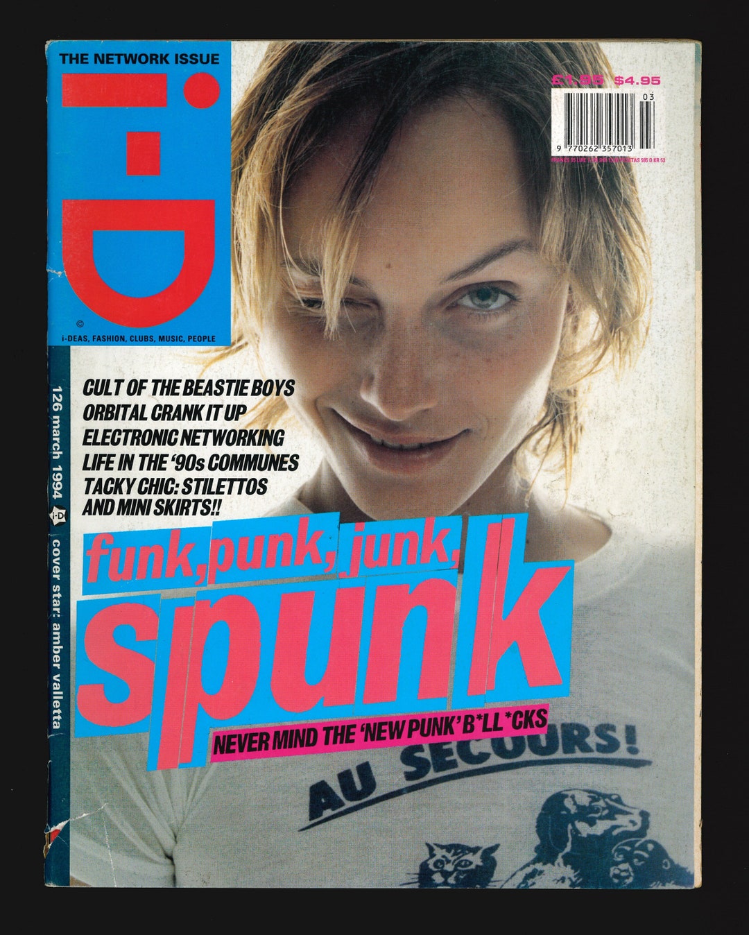 i-D Magazine No.126 1994年3月 アンバー 藤原ヒロシ - メルカリ