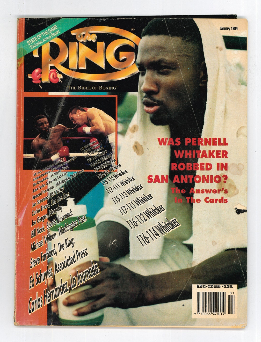 The Ring 1992 1993 1994 1995 Boxing Wrestling Fighting Original