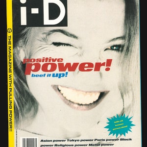 I-D no 68 April 1989 The Power Issue Rare Original Vintage Fashion Magazine Nick Knight.Factory Records.Paris.