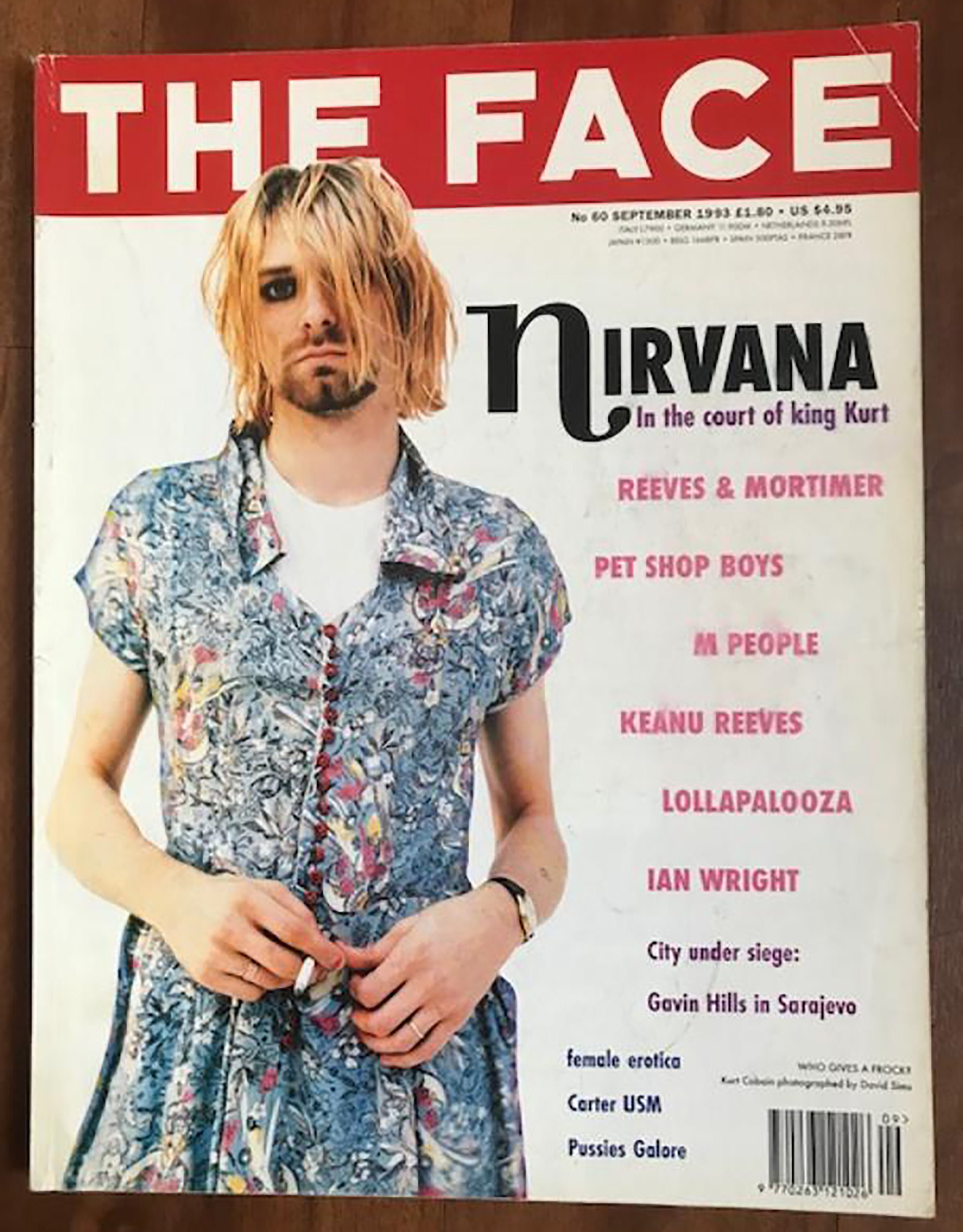 THE FACE 雑誌　2冊 The Face Vol 2 No 60 Sept 1993 British Original Vintage