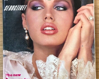 Vogue UK June 1983  British Original Vintage Fashion Magazine Beth Rupert