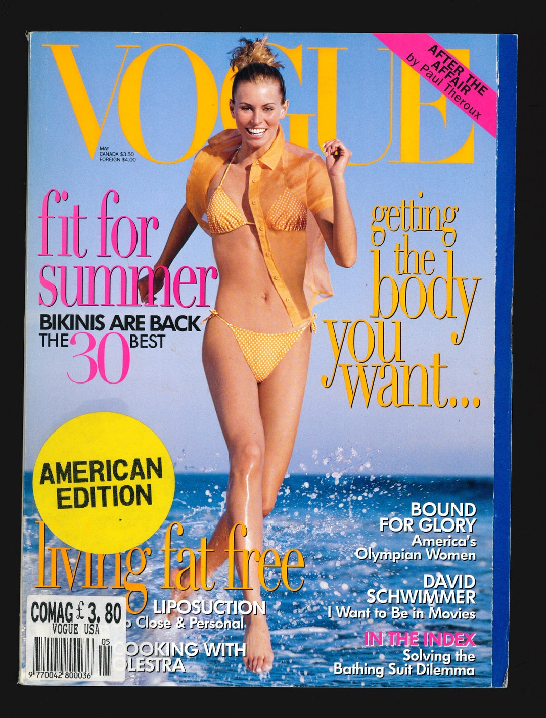 洋書 Vogue us may2000 gisel swimsuit issue 洋書 Vogue us may2000 gisel swimsuit issue ファッション姫