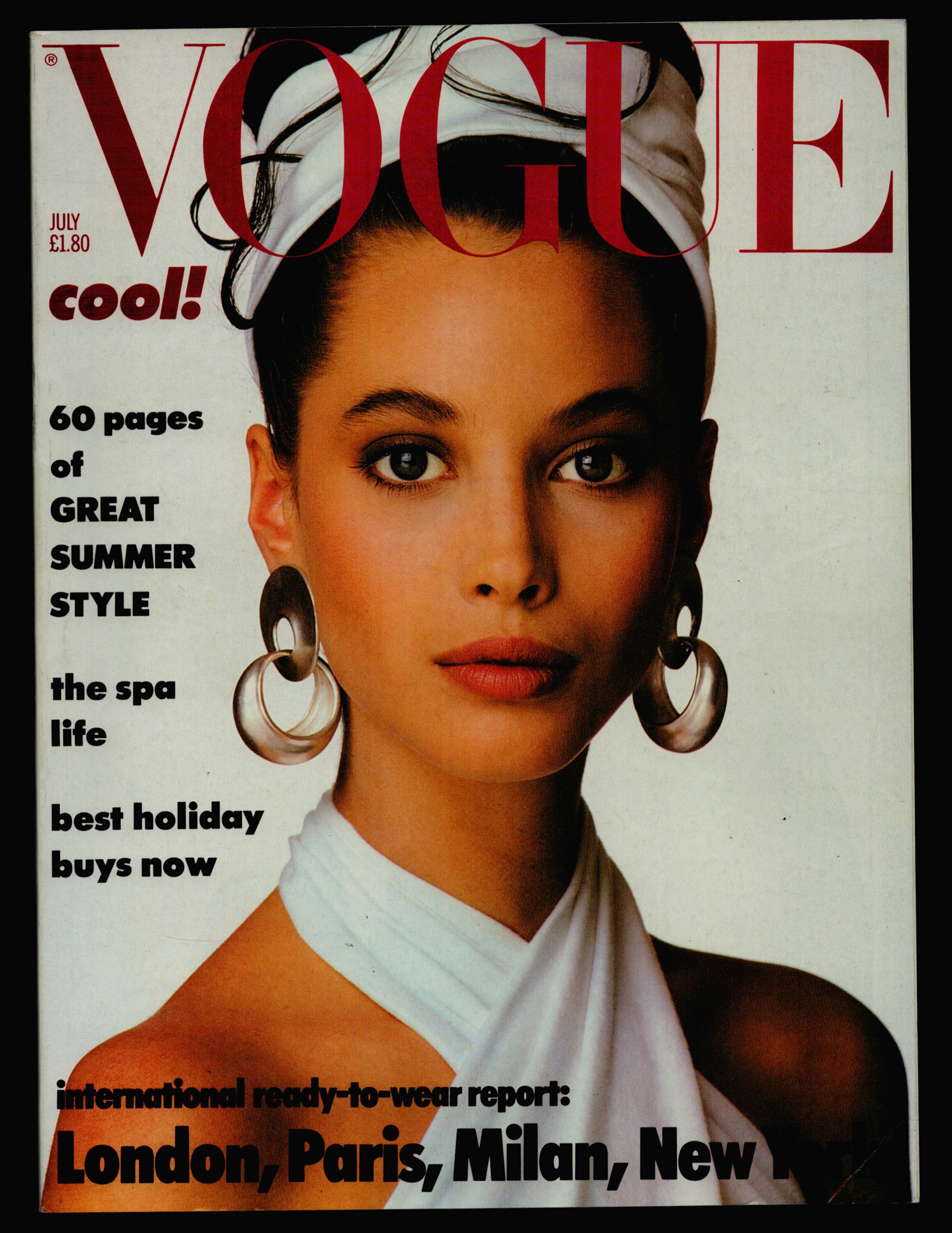 Vogue UK July 1986 British Original Vintage Fashion Magazine Etsy
