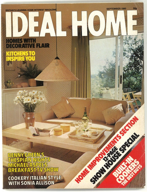 Ideal Home Sept 1980 Original British Vintage Interior - Etsy Norway