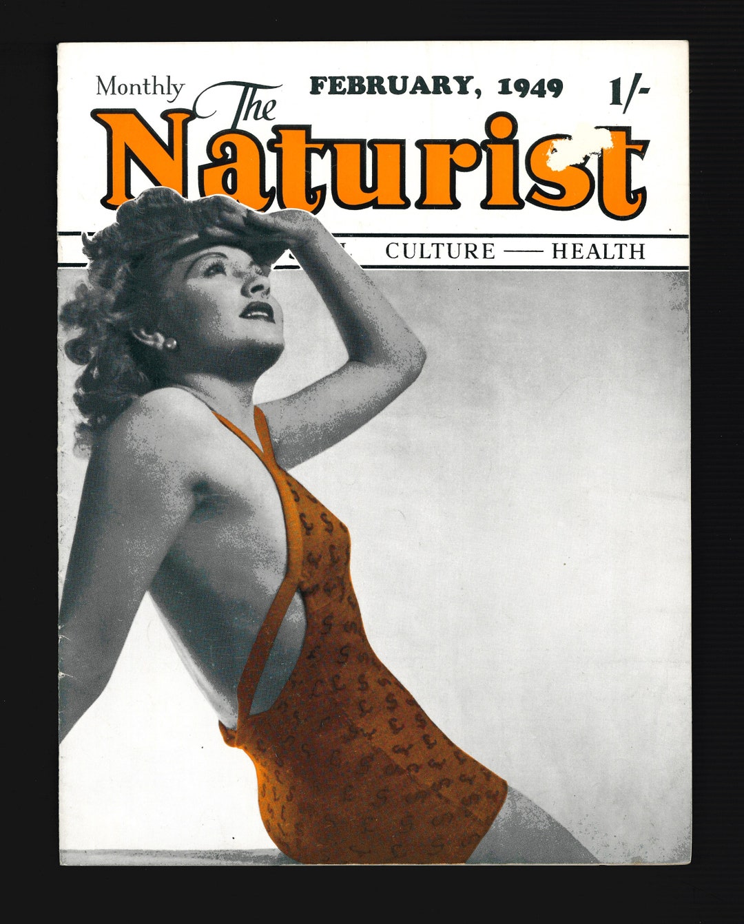 The Naturist Feb 1949 Original Vintage Magazine Nudism Physical Culture The Naturist Feb 1949 Original Vintage Magazine Nudism Physical Culture