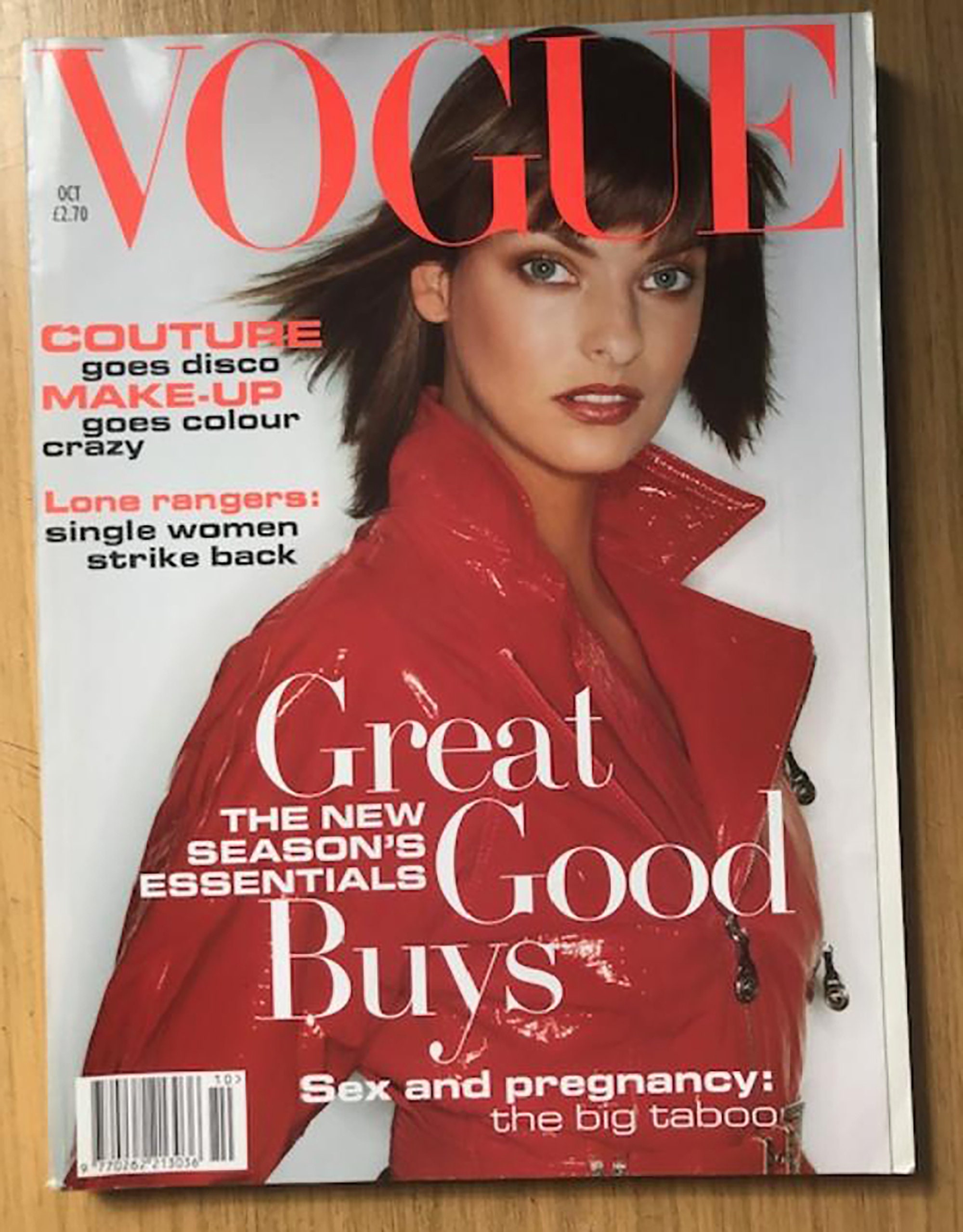 Vogue October 1994 - Etsy