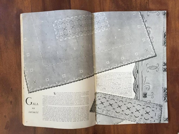 Magazine Modes & Travaux - Novembre 1950 - Vintage - État Très Bon - France