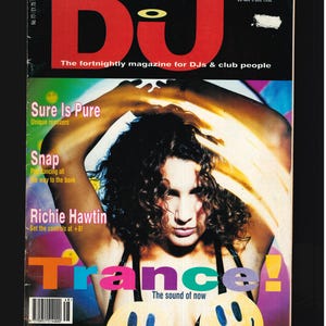 DJ Magazine Oct - Dec 1992 Dance Music and Clubs Inner City - Etsy