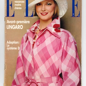 Elle Feb 11 1974 Französische Ausgabe Vintage Magazine 50th