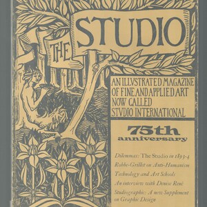 Studio International April 1968 Journal of Modern Art