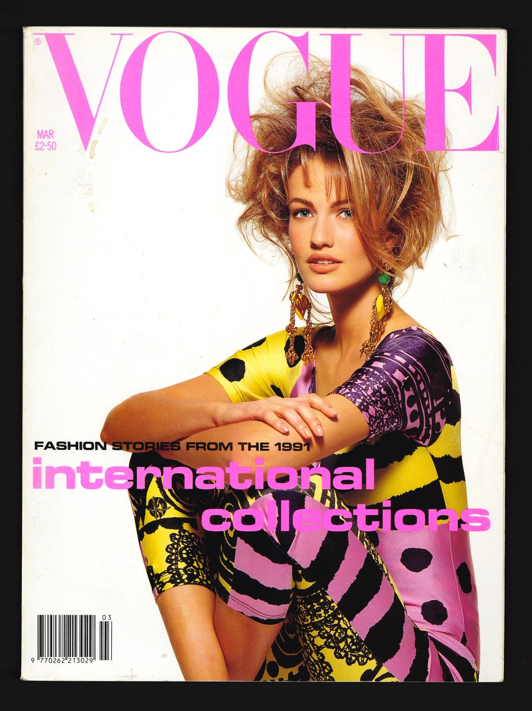 額装品/June 1991 (Vogue cover)（ヴォーグ） 額装品/June 1991 (Vogue cover)（ヴォーグ） Vogue Magazine