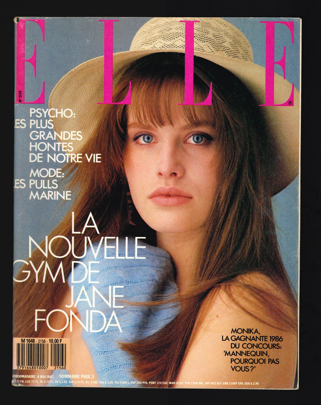 Elle May 4 1987 French Edition Vintage Magazine - Etsy
