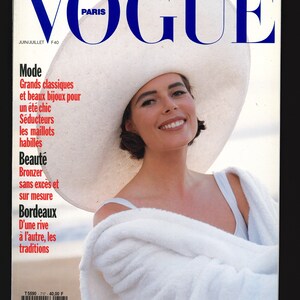 Vogue June 1991 - Etsy