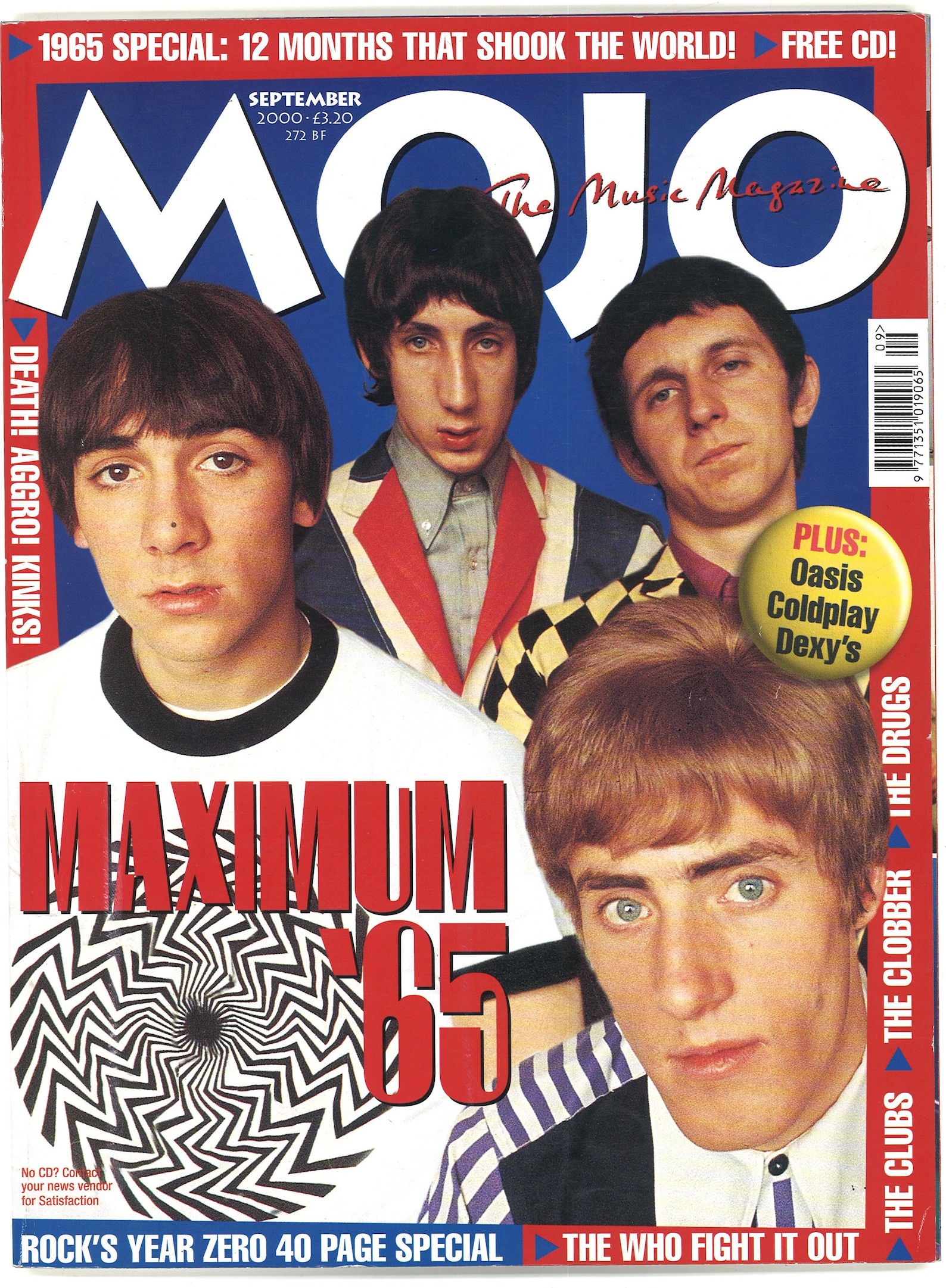 MOJO No 82 Sept 2000 Original Music British Magazines Gifts Etsy