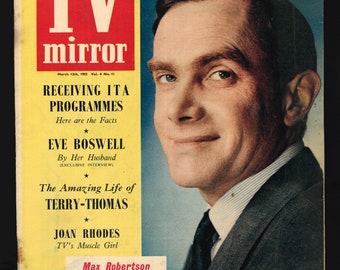 TV Mirror Vol 4 No 11 March 12 1955 Original Magazine