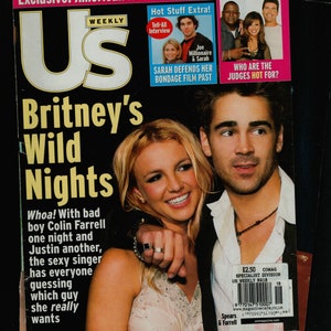 US weekly Feb 17 2003 Original Celebrity and Entertainment Magazine  Britney Spears cover