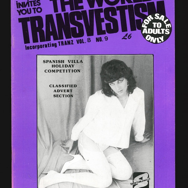 The world of transvestism magazine vol 8 no 9