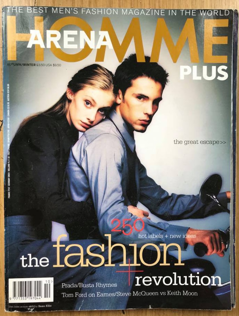 Arena Homme Plus No 10 Autumn/winter 1998 Original British Monthly Men ...