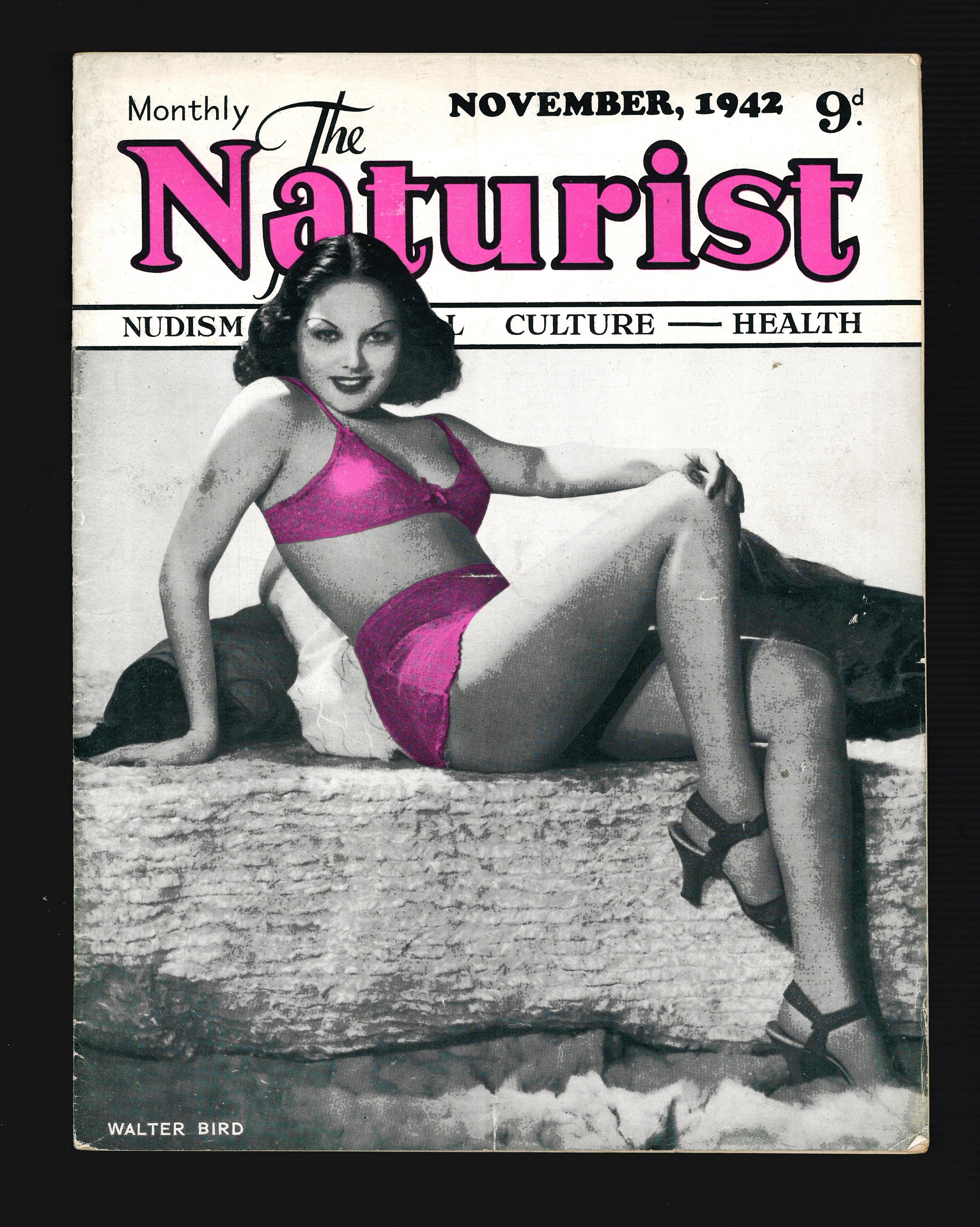 nudist-Magazine The Naturist Nov 1942 Original Vintage Magazine Nudism Physical Culture  Health. - Etsy UK