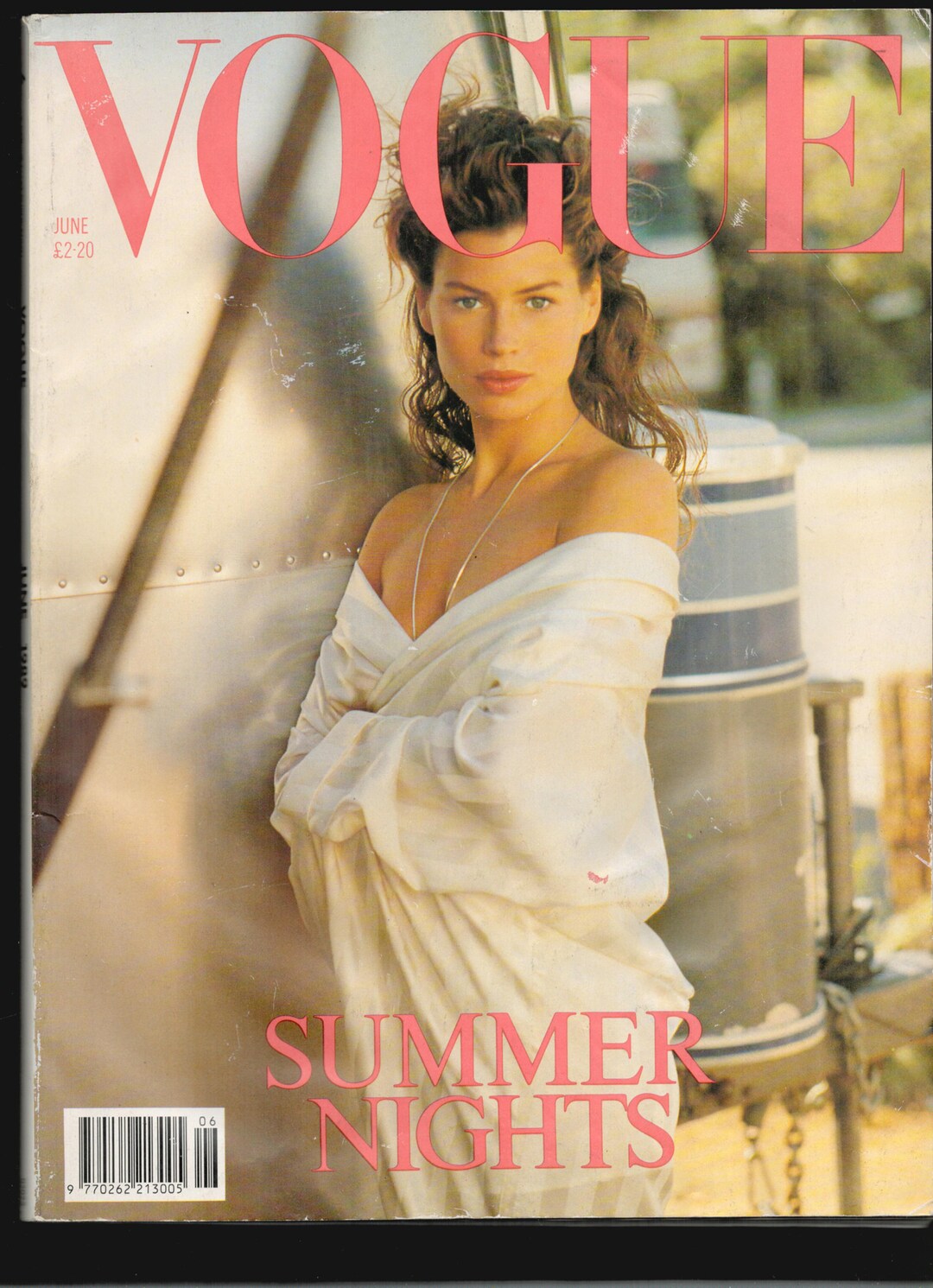 額装品/June 1991 (Vogue cover)（ヴォーグ） Vogue Magazine - 1991 - June
