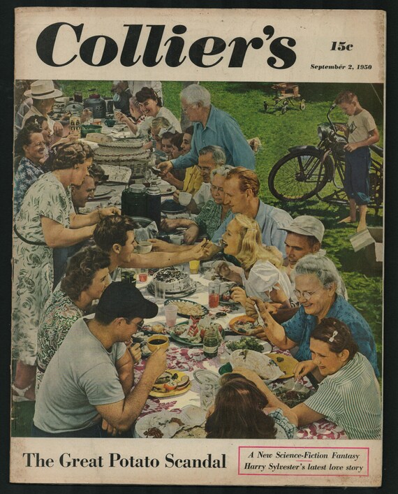 コリアーズ 1950年9月2日号 希少ヴィンテージ雑誌 アーティスト 