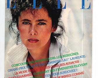 Elle 10 de julio de 1978 Edición francesa Revista Vintage