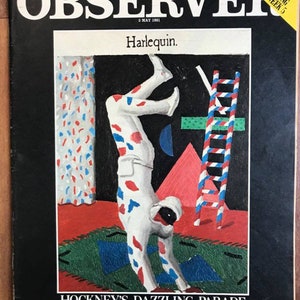 Observer Sunday Supplement 3 May 1981  Original Vintage News Magazine Gift Birthday Present Harlequin cover
